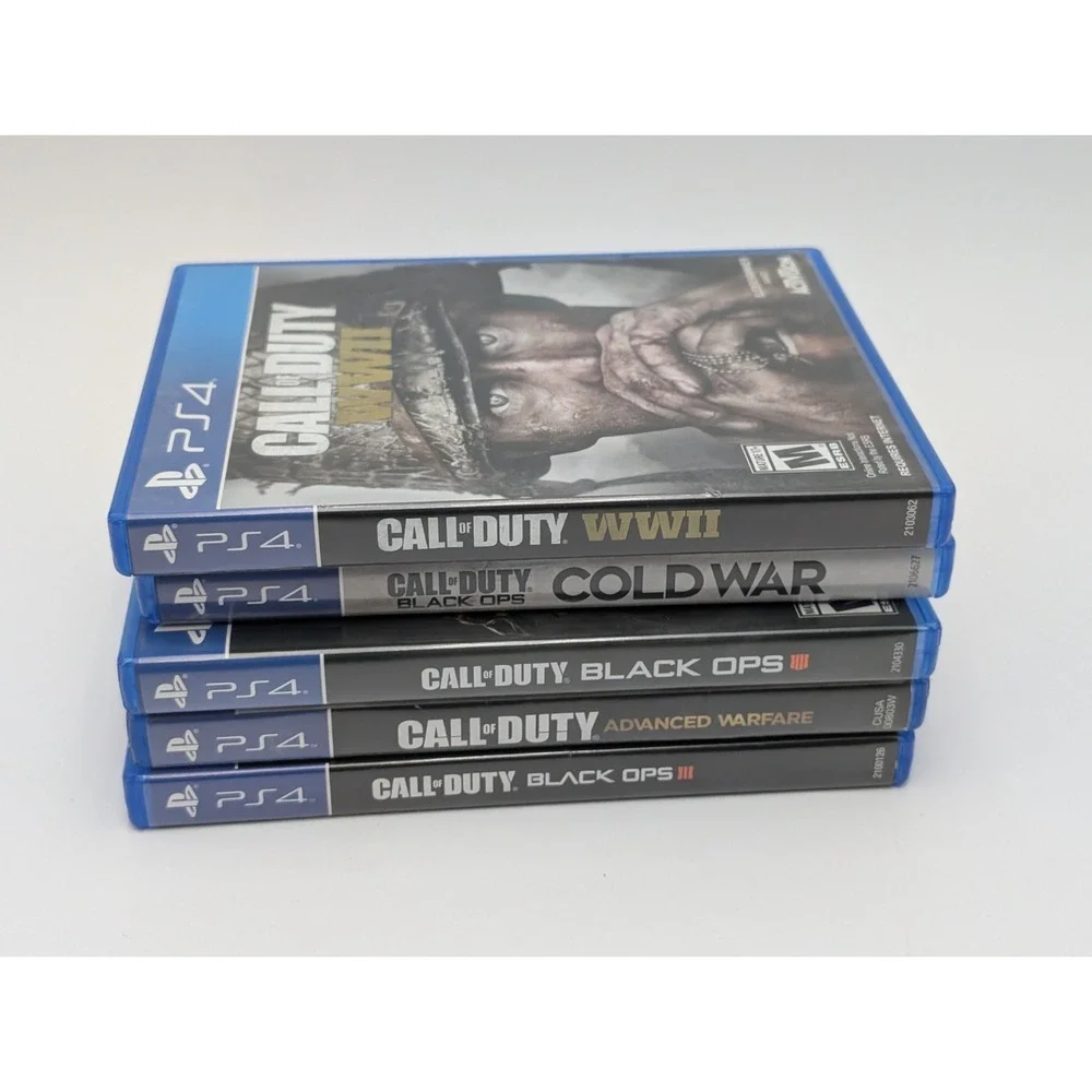 Call of Duty Lot Black Ops 3 - 4 - Cold War Sony PlayStation 4 PS4 WWII, Advance